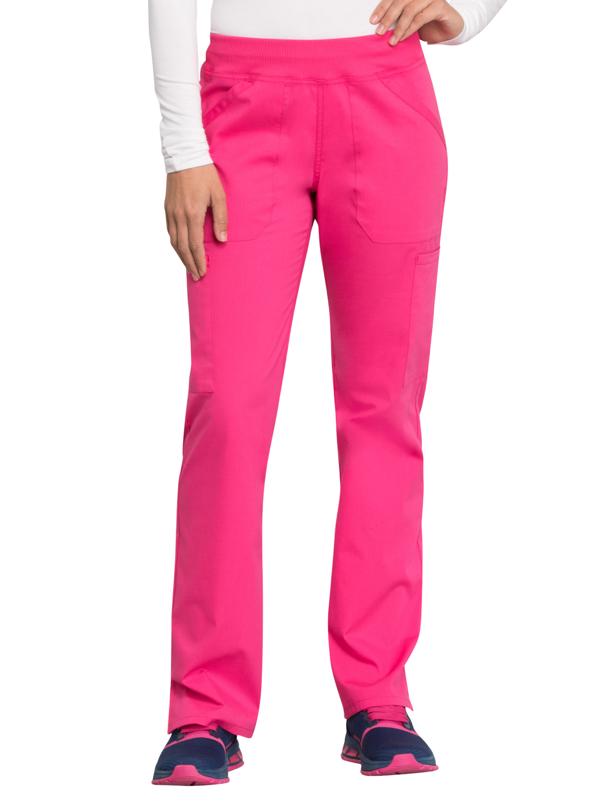 Cherokee - Workwear Professionals - Mid Rise Straight Leg Pull-on Cargo Pant 33