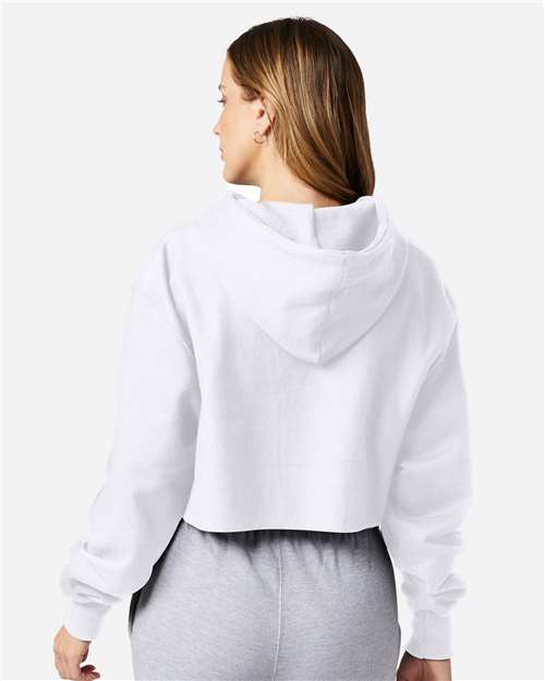 Women's Reverse Weave® Hooded Cropped Sweatshirt - RW01W 13