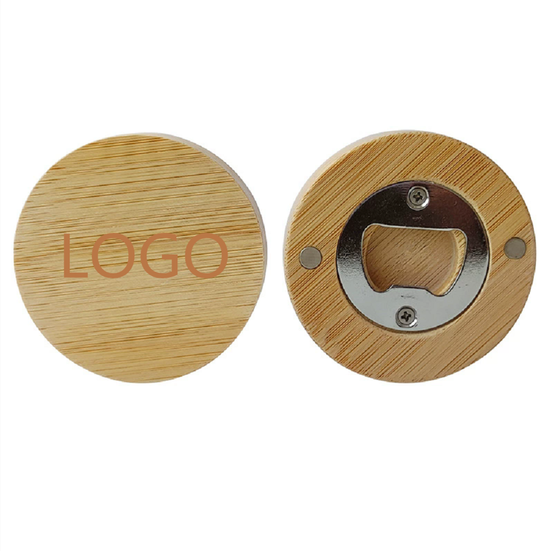 Magnetic Bamboo Bottle Opener 1