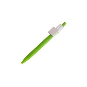 Square Clip Click Ballpoint Pen 2
