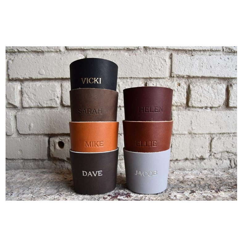Leather Tumbler Sleeve 5