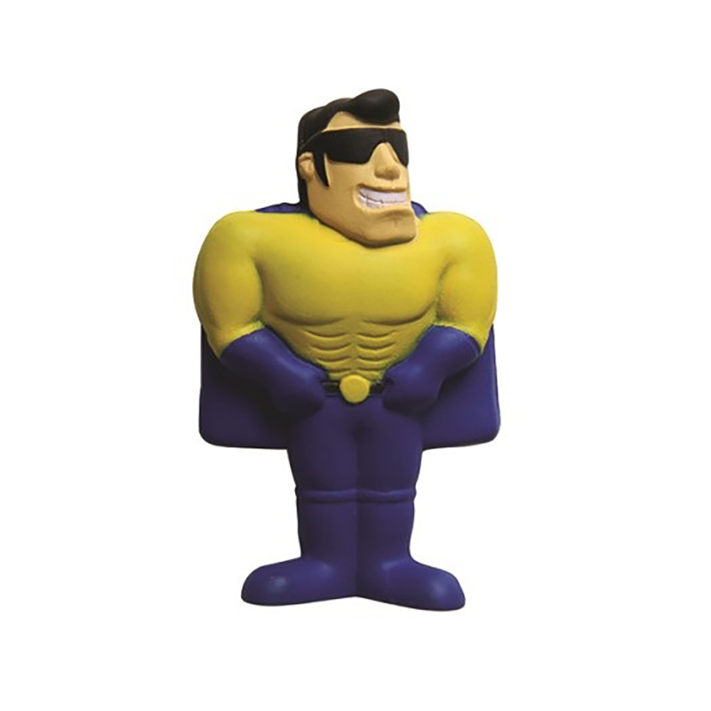 Custom Super Hero Squeeze Toy Stress Reliever 10