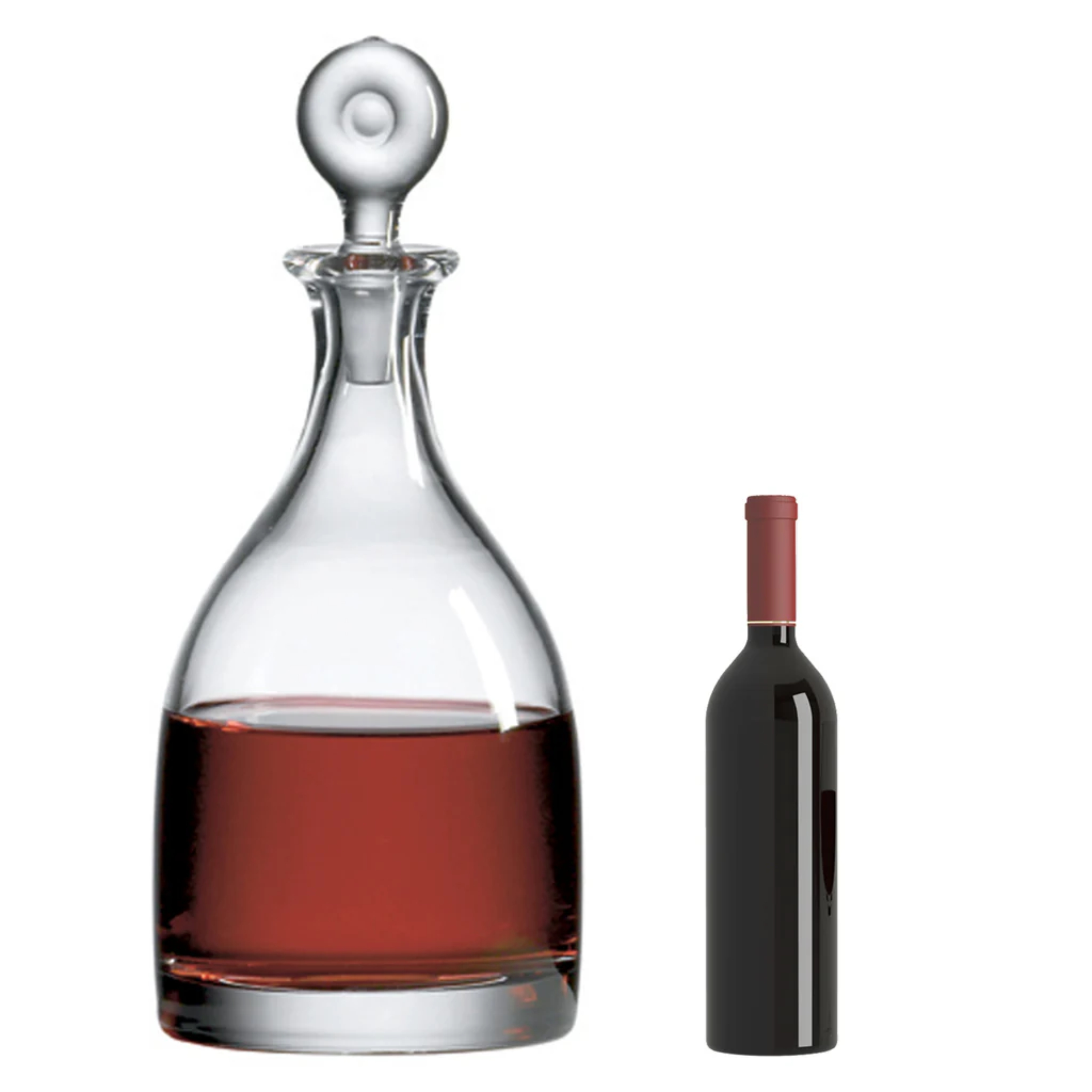 Monticello Salmanazar Lead-Free Crystal Decanter 1