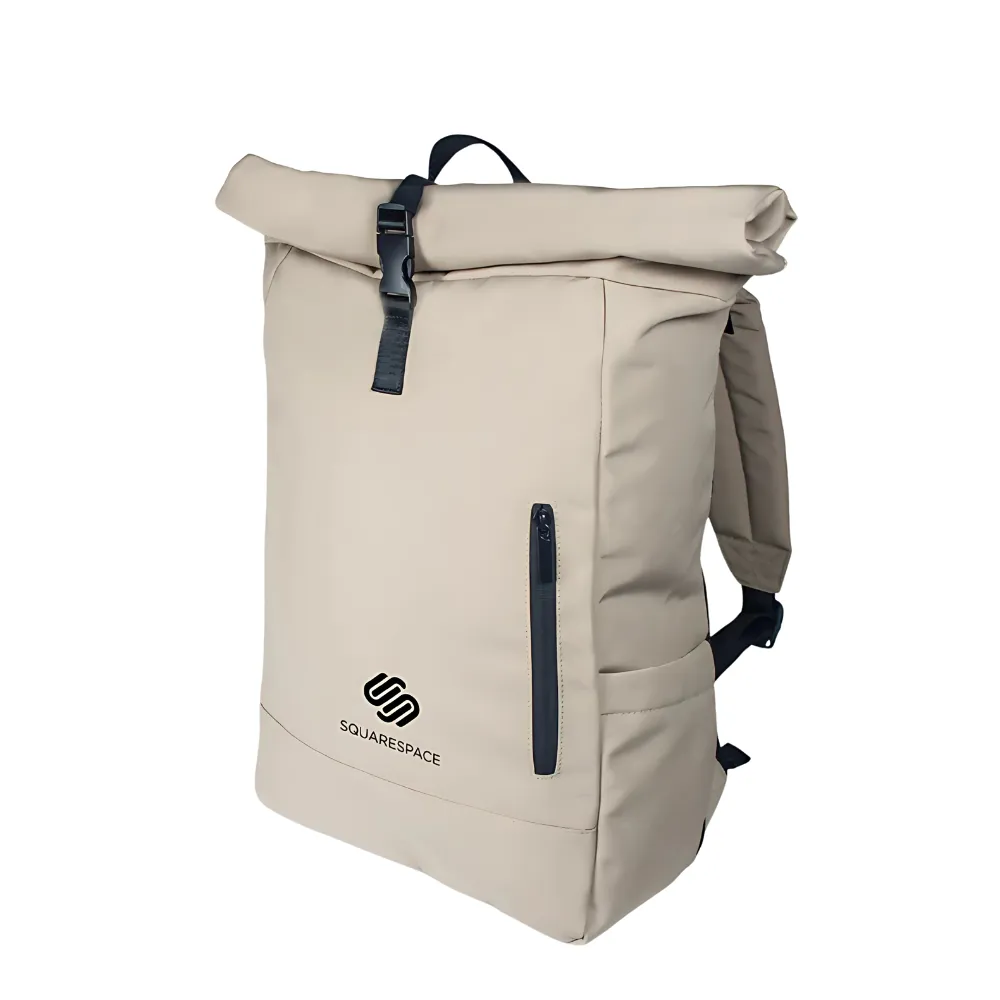 Roll Top Tech Backpack 5