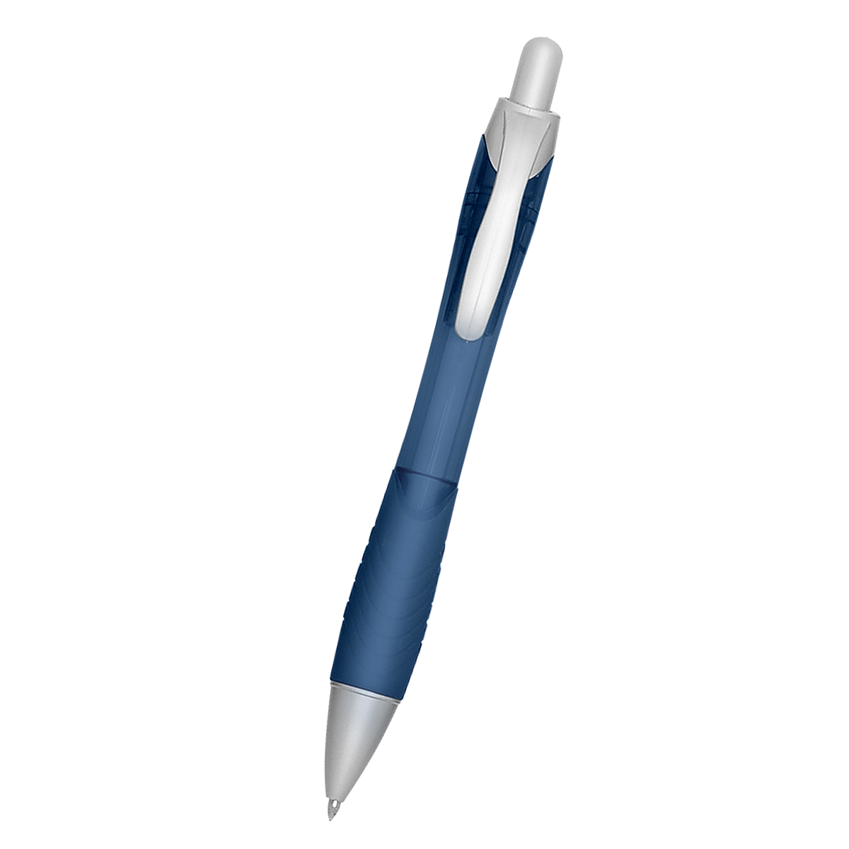 Rio Ballpoint Pen With Contoured Rubber Grip 18