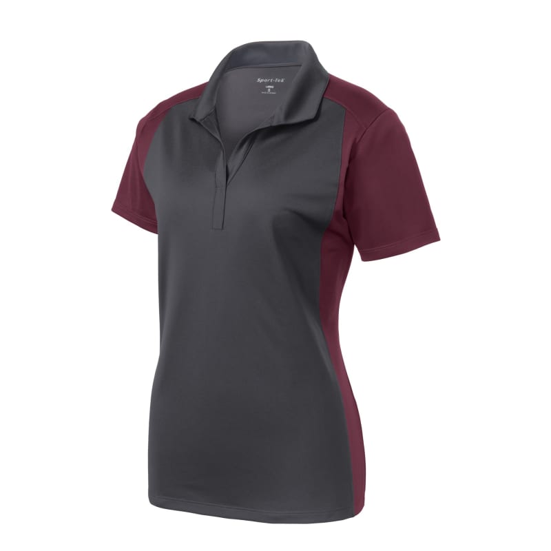 Sport-Tek Women's Colorblock Micropique Sport-Wick Polo. 55