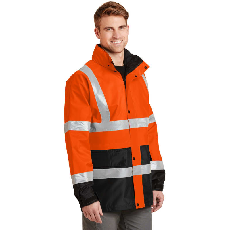 CornerStone - ANSI 107 Class 3 Waterproof Parka. 11