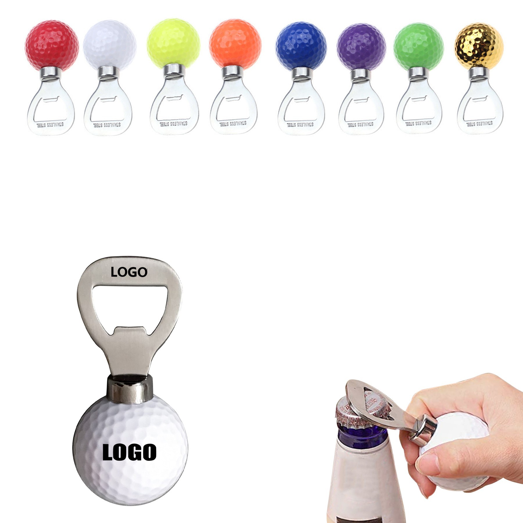 Golf Ball Bottle Opener 1