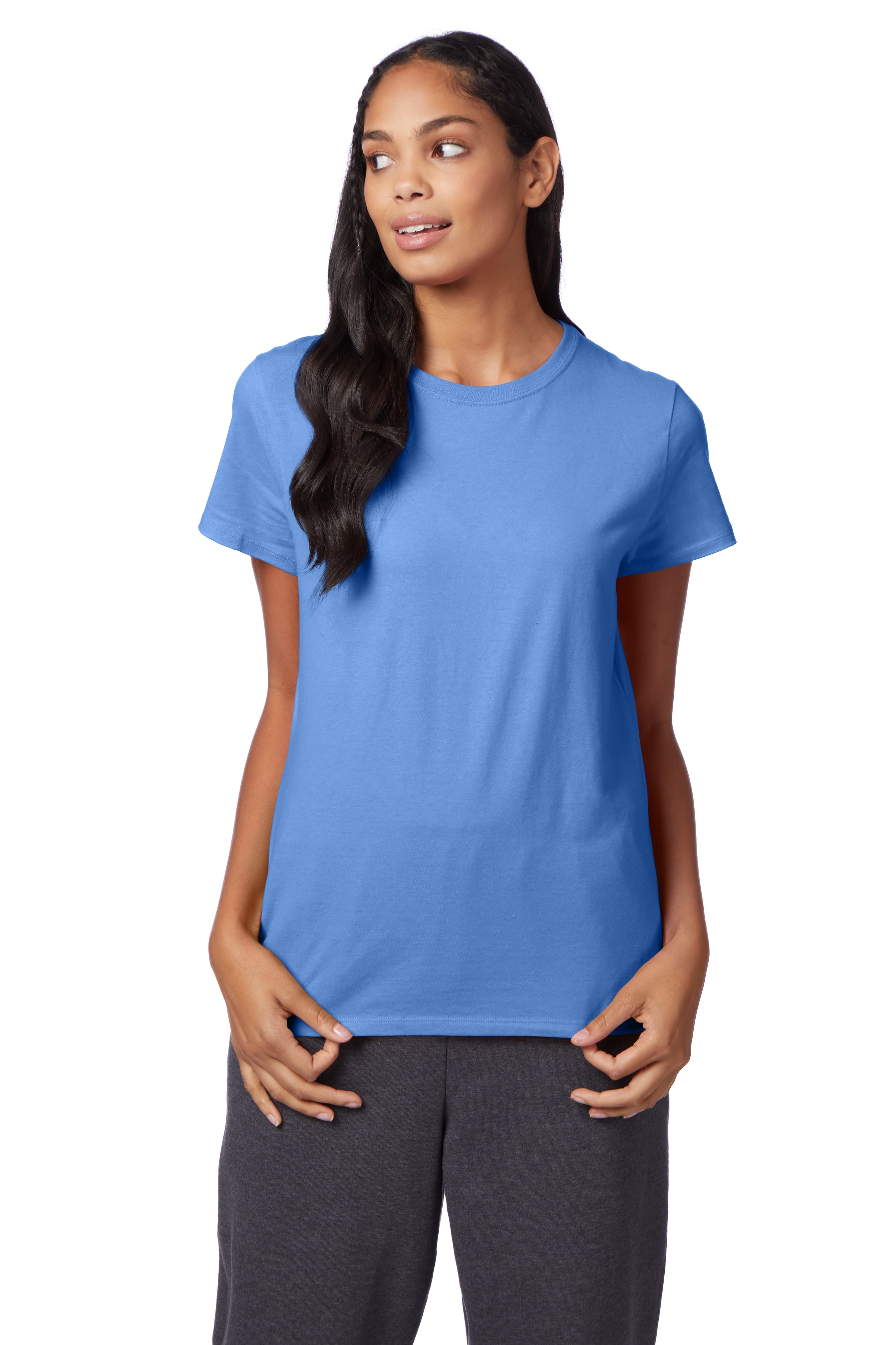 Hanes Perfect-T Women's Short Sleeve Crewneck T-shirt 3