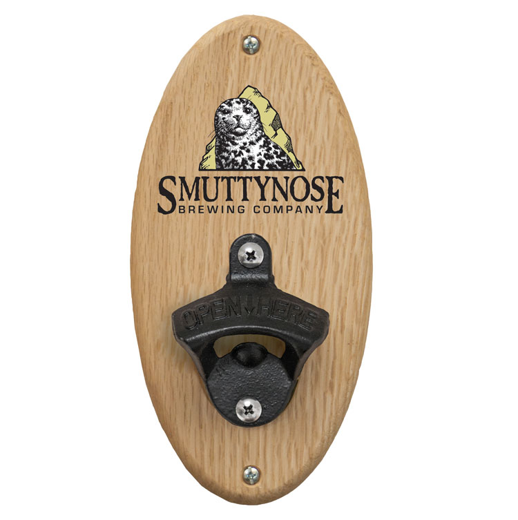 Wall-Mount Oval Bottle Opener