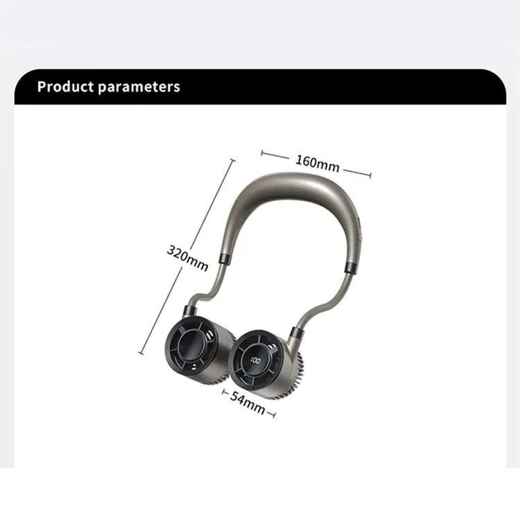 Hands-Free Wearable Neck Fan 2