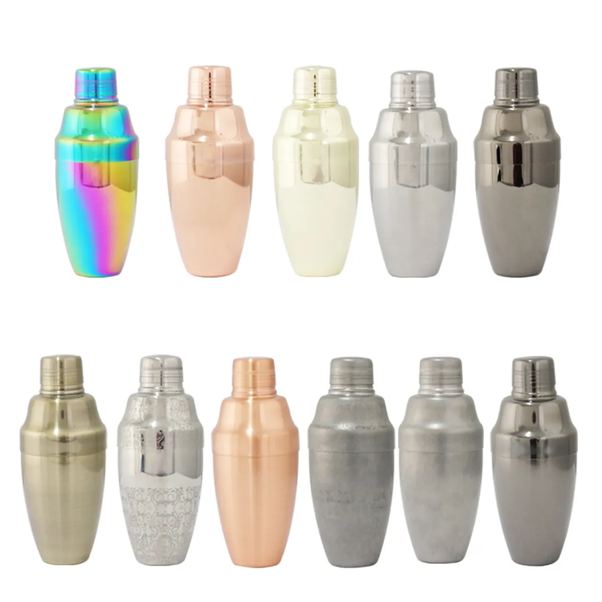 550ml Durable Professional Classic Versatile Cocktail Shaker 2