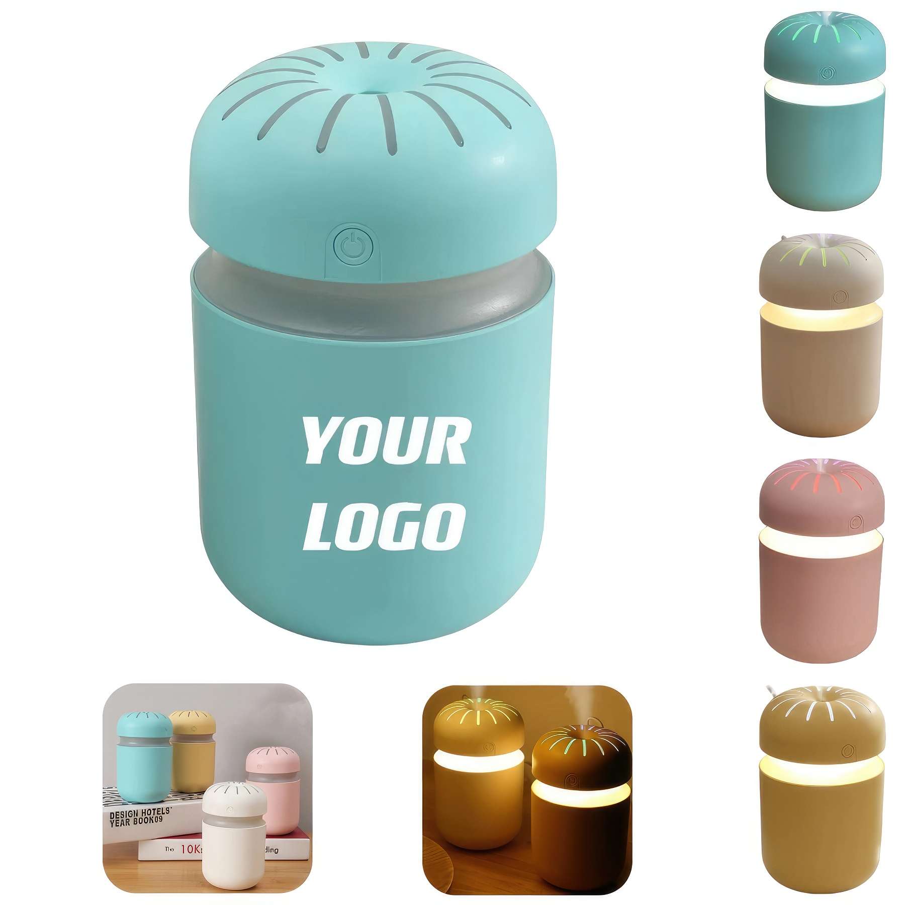 Mini Humidifiers With Night Light For Bedroom 2