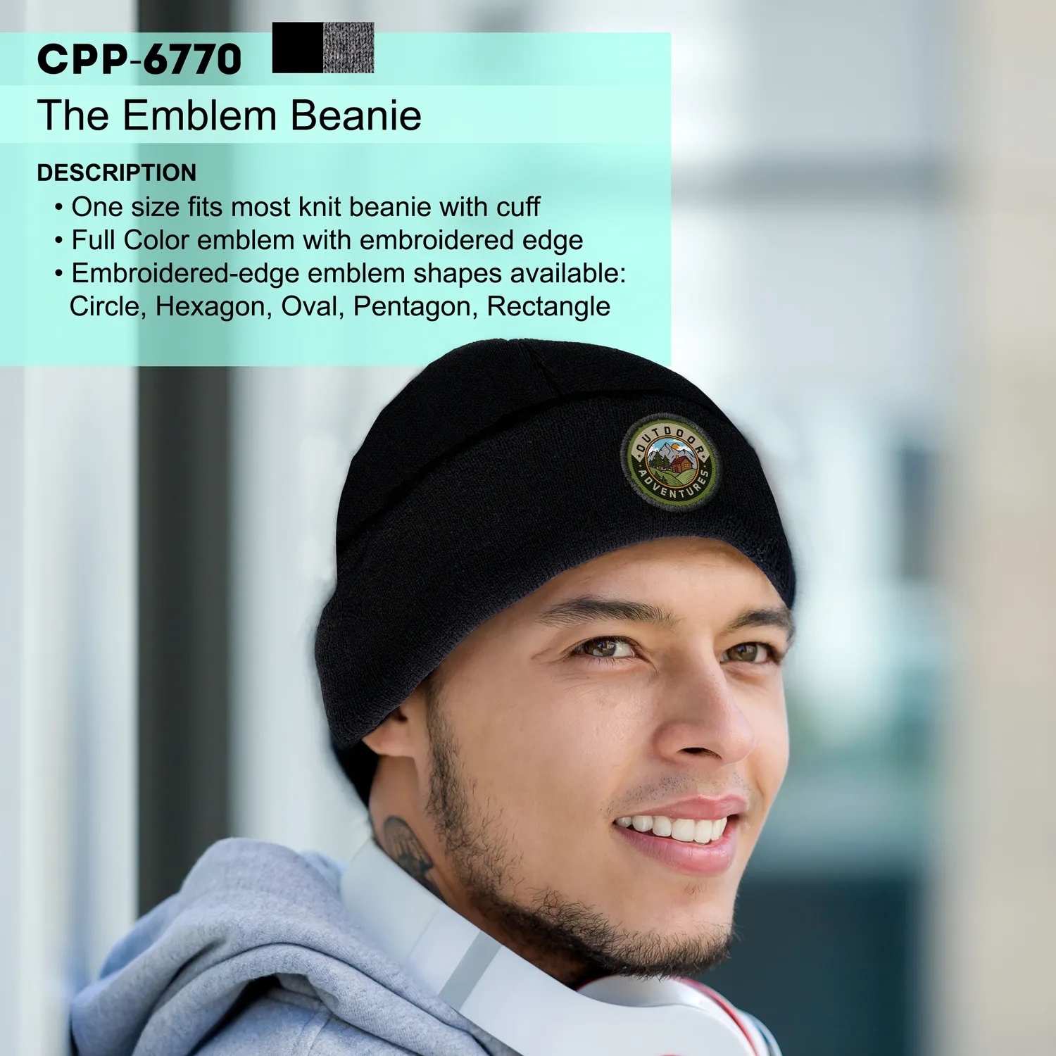 THE EMBLEM BEANIE 16