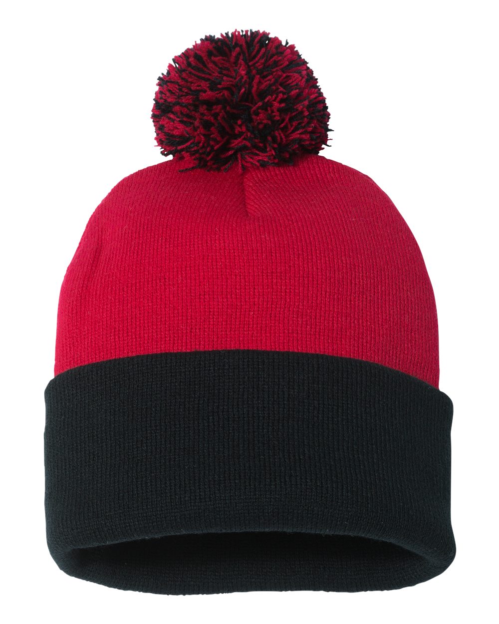 12" Pom-Pom Cuffed Beanie - SP15 7