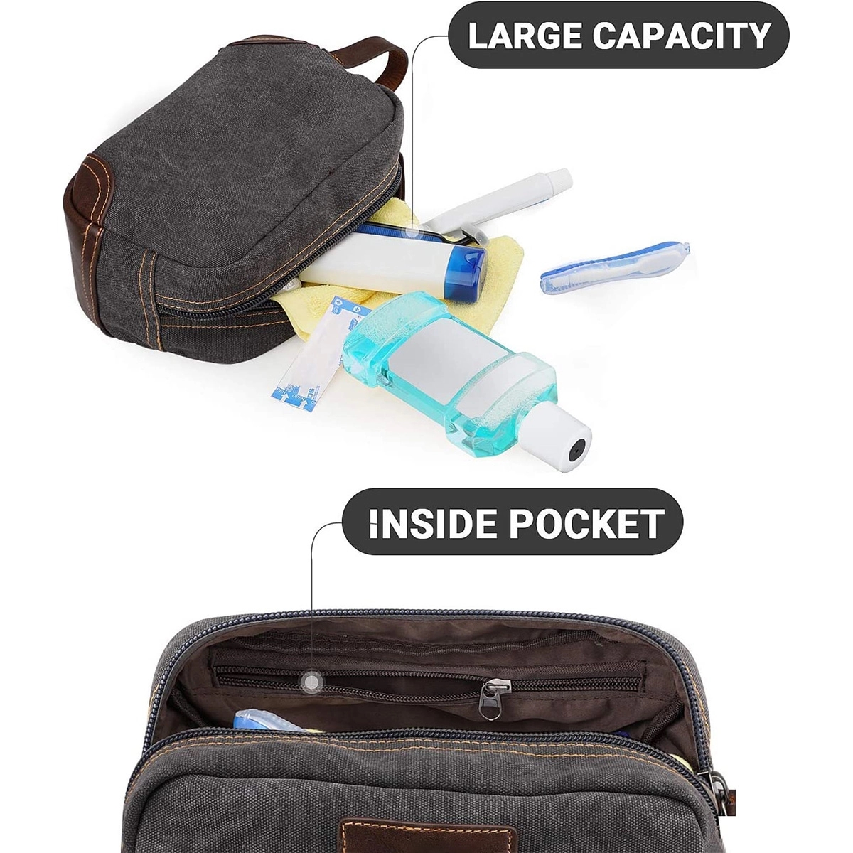 Men'S Travel Toiletry Bag 5