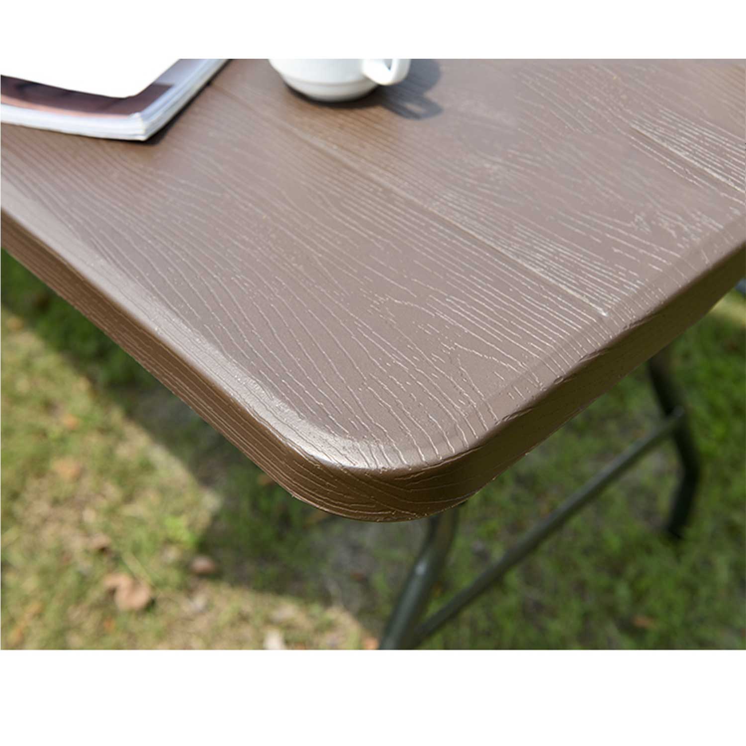 Foldable Outdoor Rectangle Dining Table 8