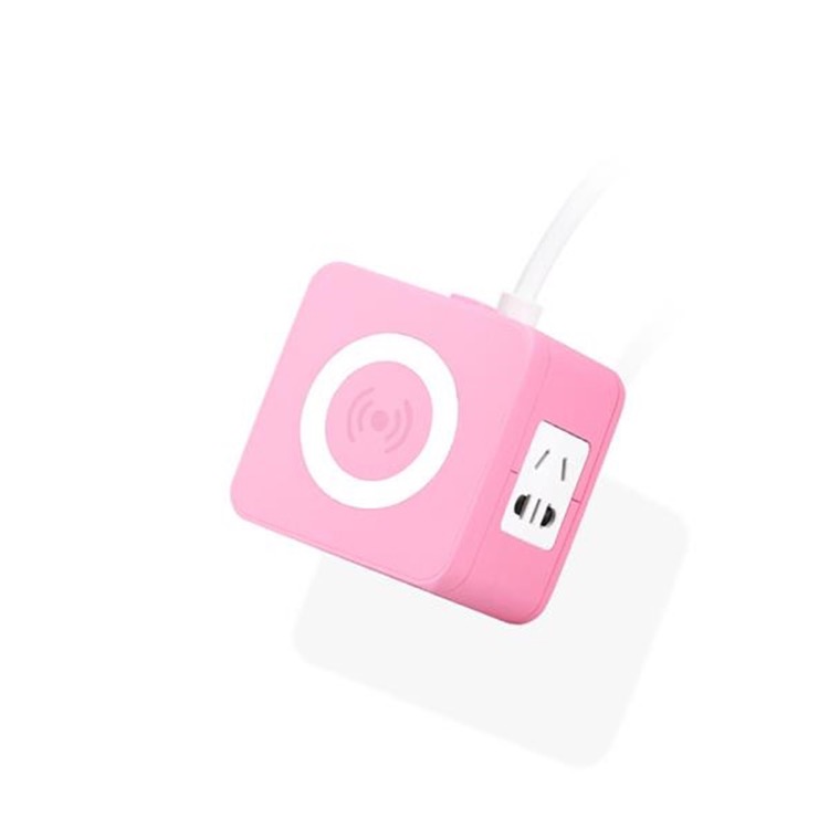 Portable Wireless Cube Socket Power Strip With Usb 2