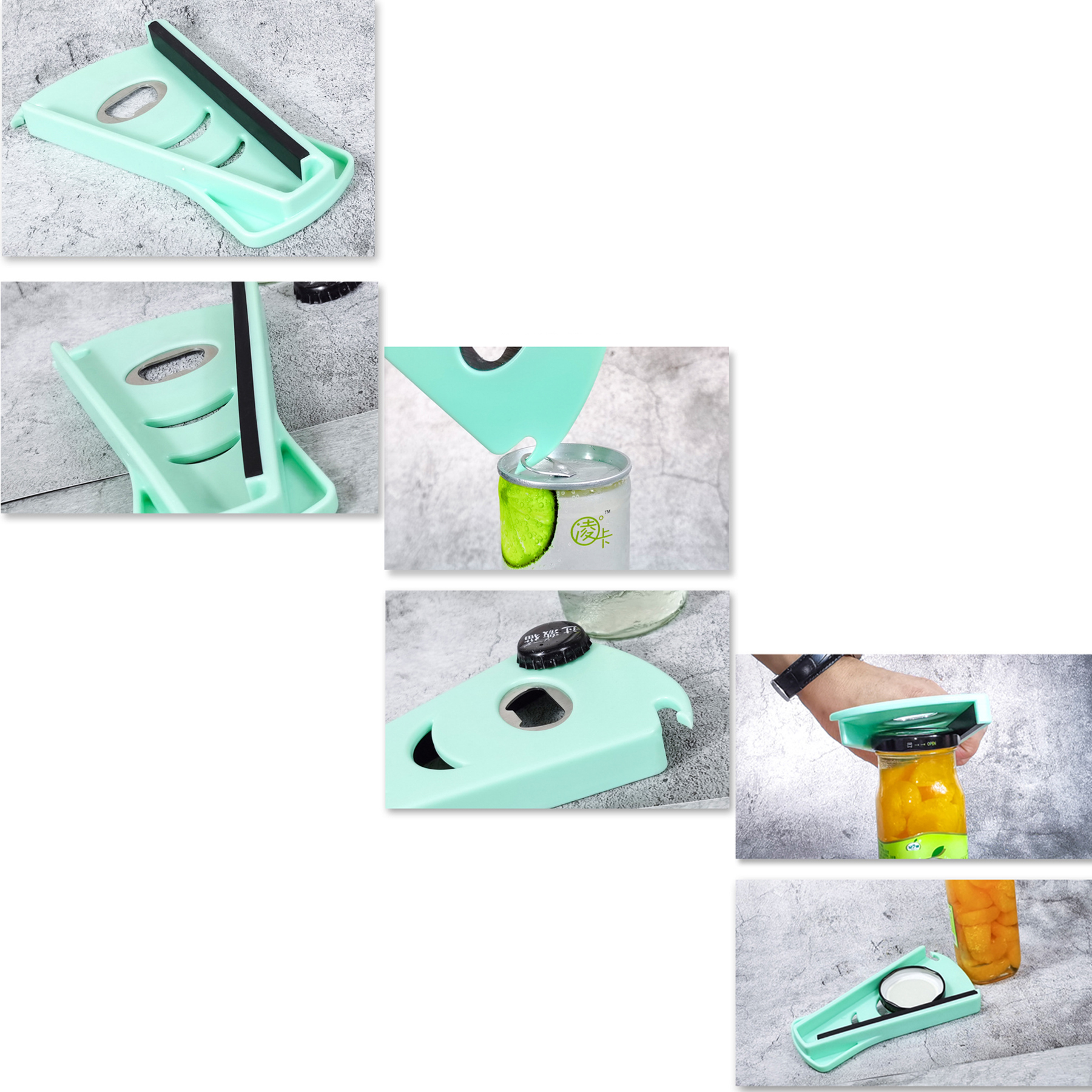 Magnetic 3-in-1 Bottle Opener 3