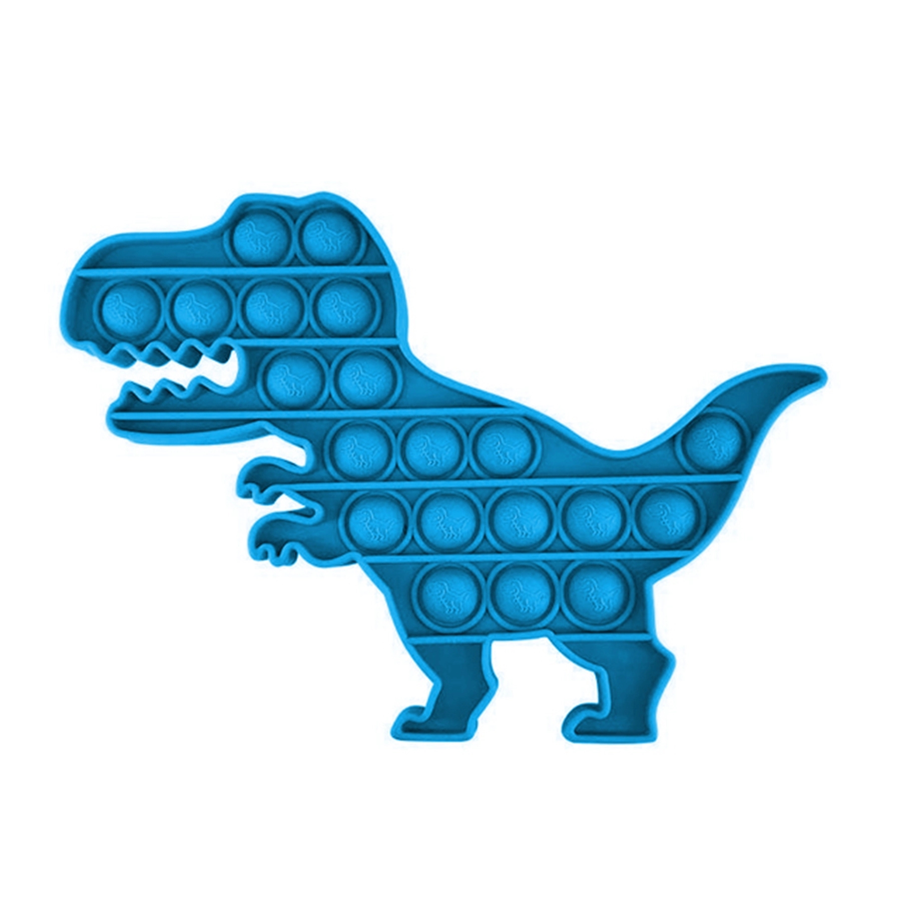 Dinosaur Shaped Silicone Push Pop Bubble Toy 10
