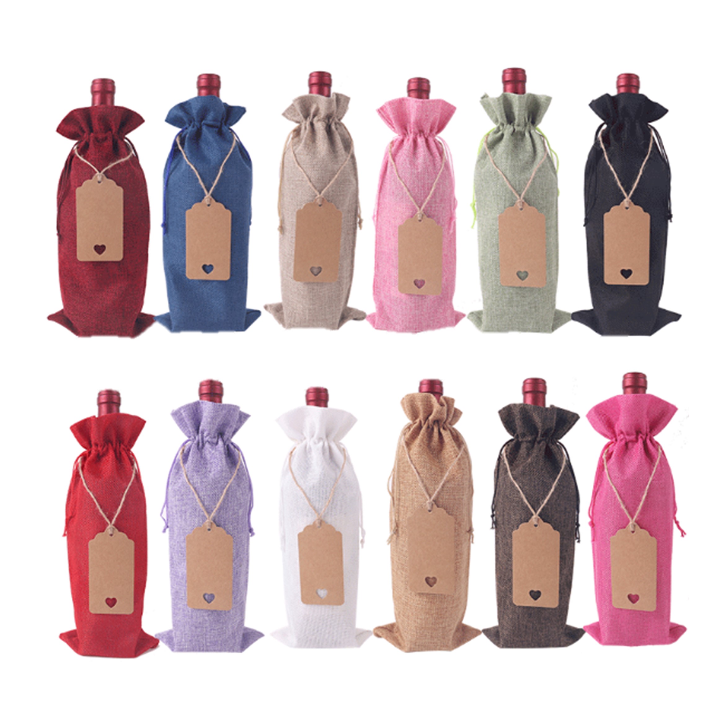 Wine Bottle Bags with Drawstrings 3