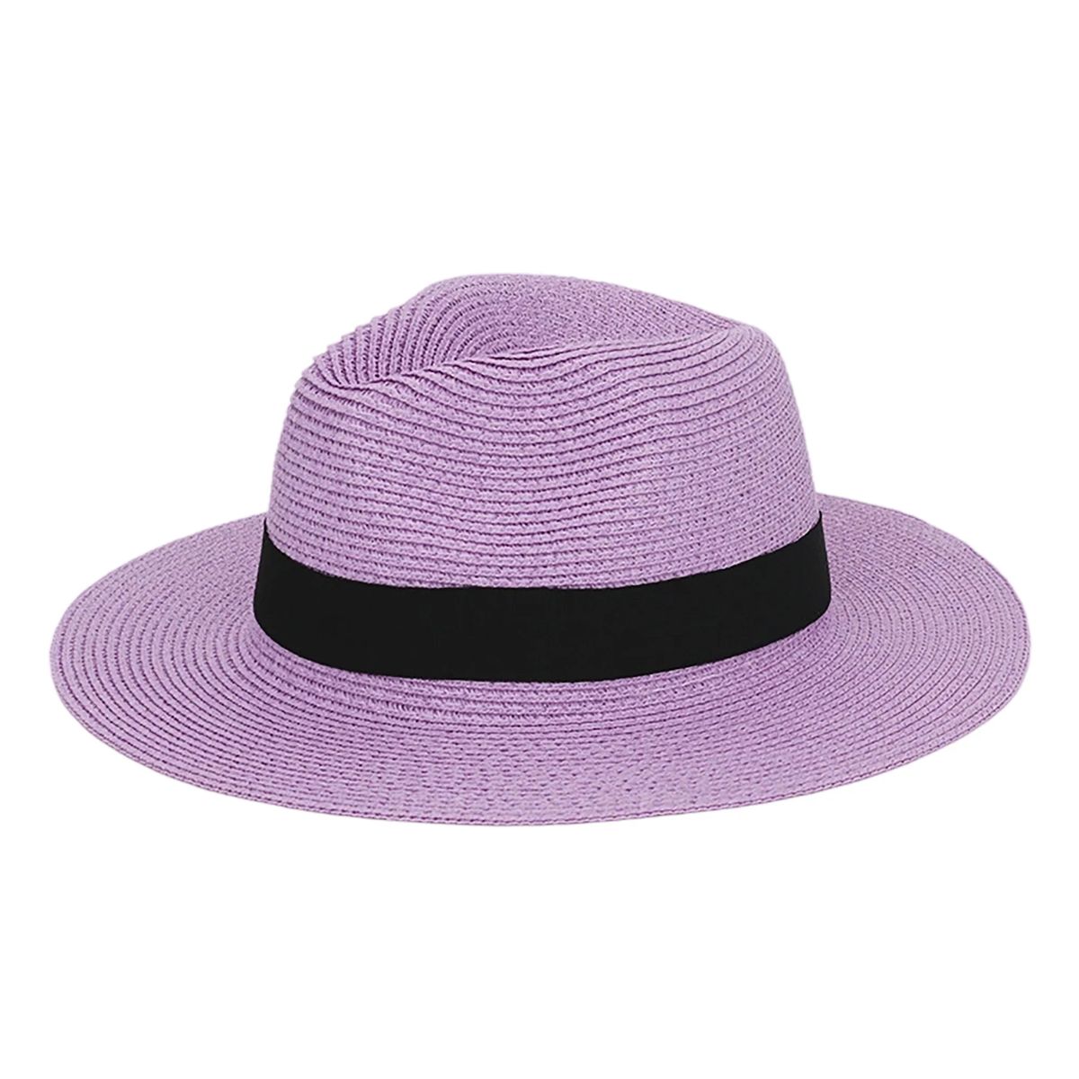 Stylish Woven Straw Hat with Wide Brim for Outdoor Use 19
