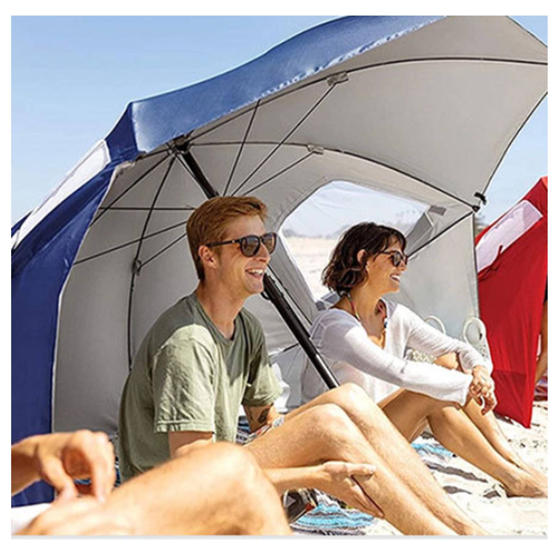 Portable Beach Umbrella Camping Fishing Tent 3