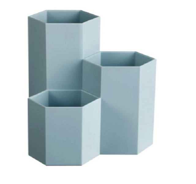 Hexagon Plastic Desk Organizer 5