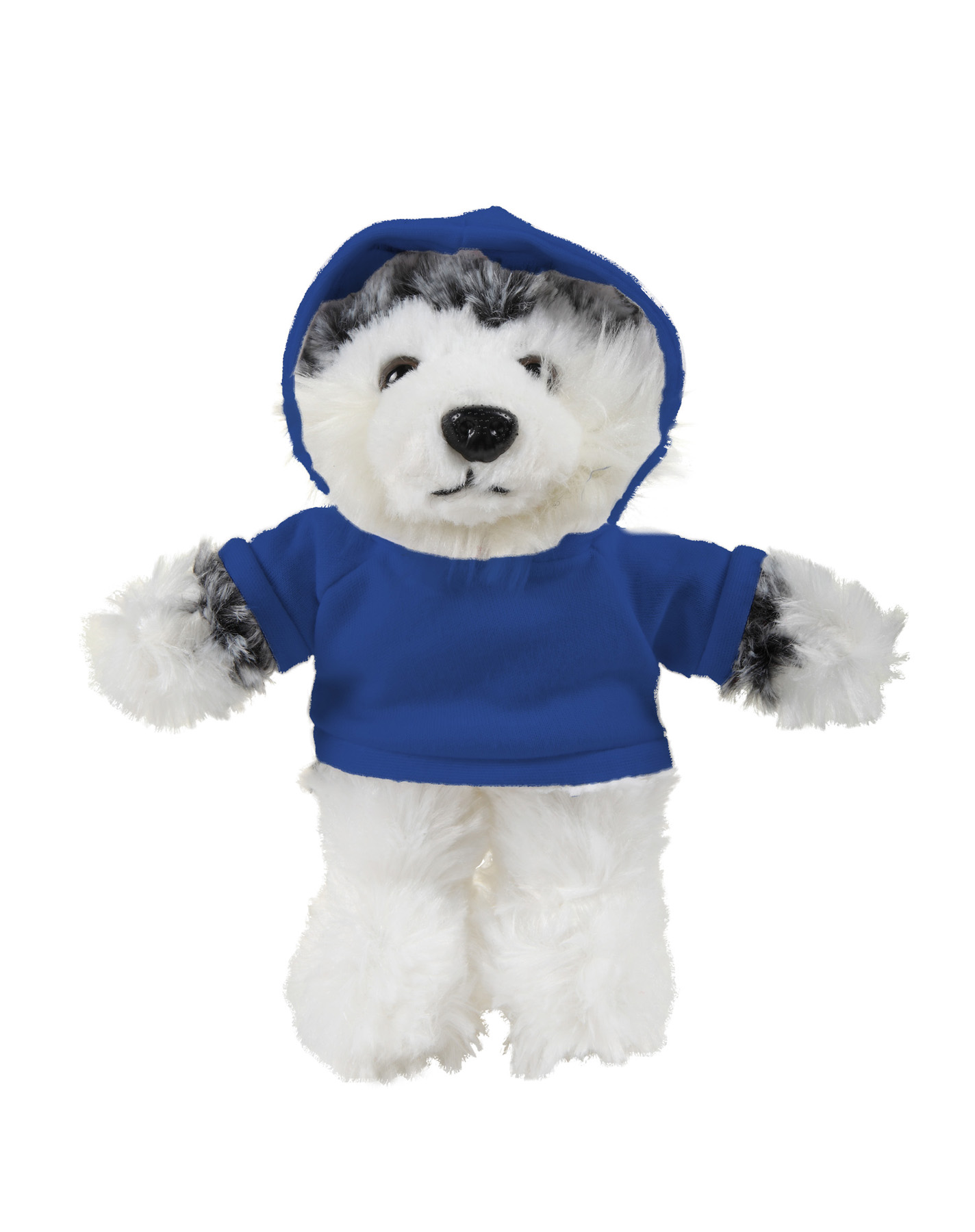 soft plush Husky with hoodie 4