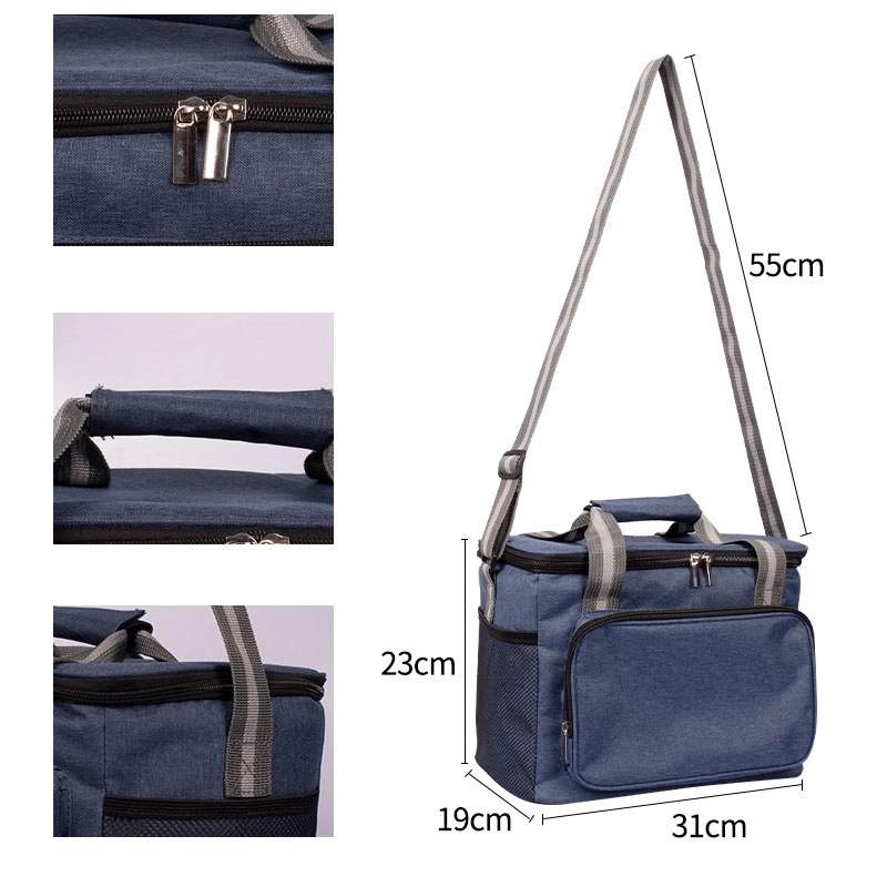 Large Lunch Bag 24-Can (15L) Insulated Lunch Box 2