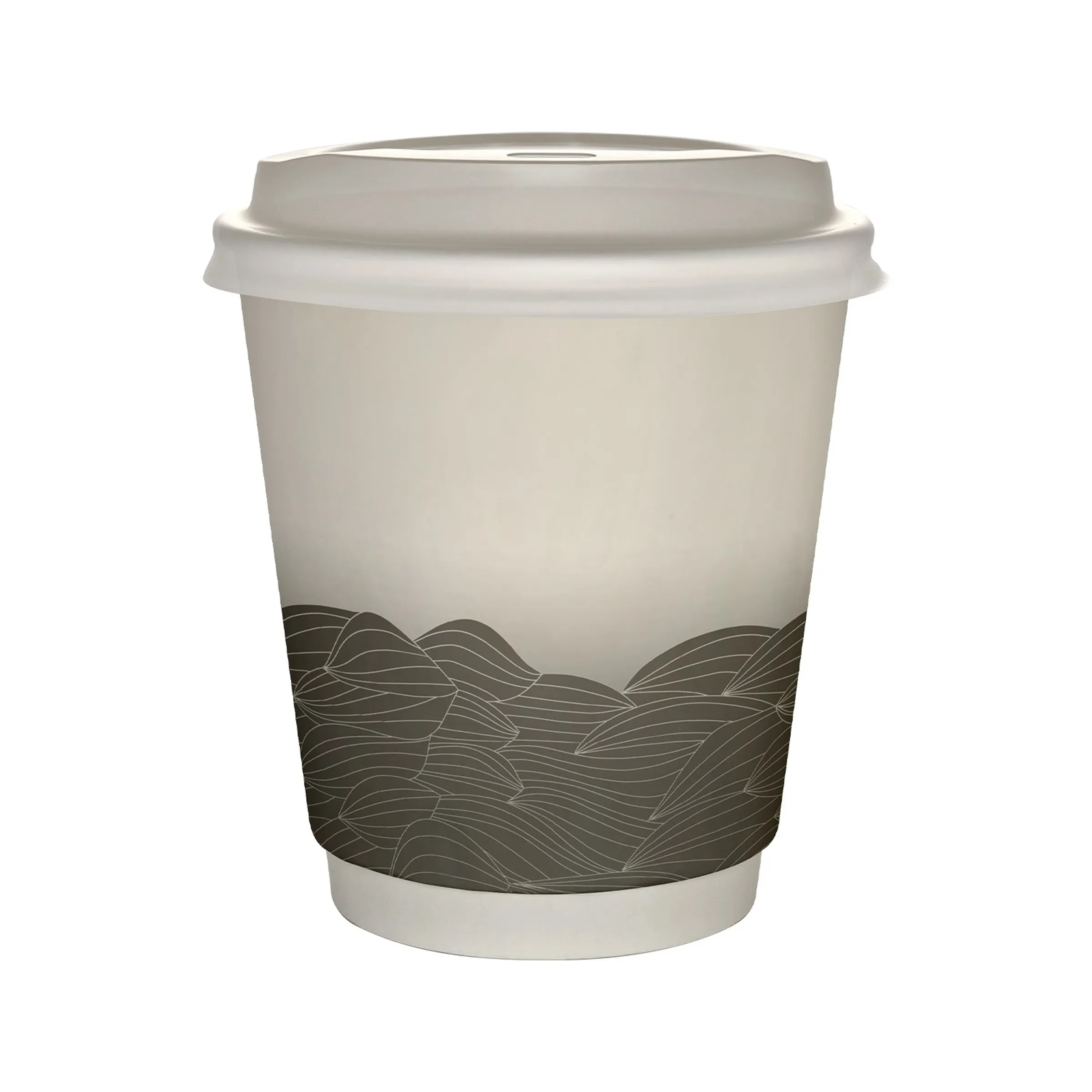 10 oz Full Color Turbulent Waves Insulated Paper Cup With Li 17