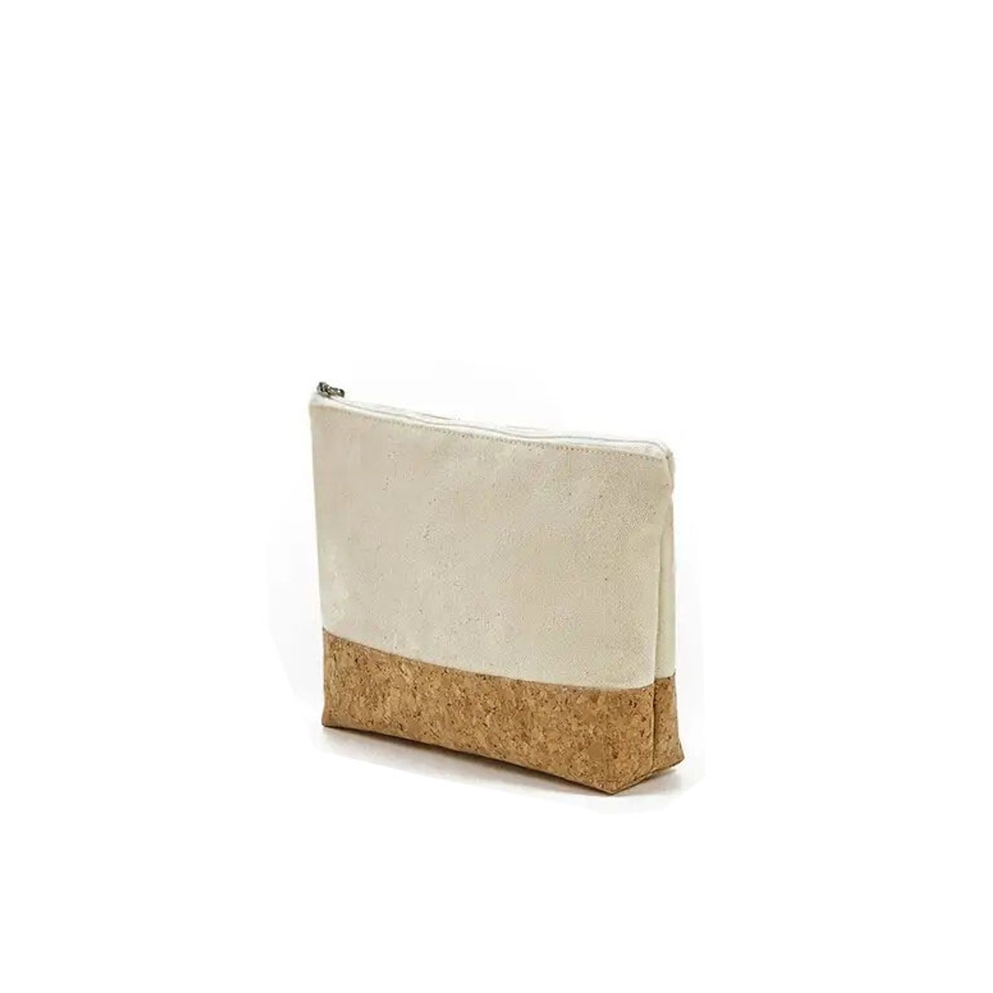 Mixed Canvas Cork Outdoor Portable Wash Cosmetic Bag for traveling 4