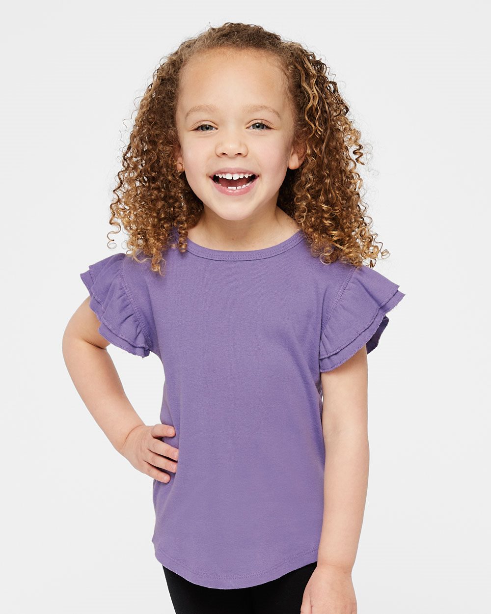 Toddler Flutter Sleeve Tee - 3339 27