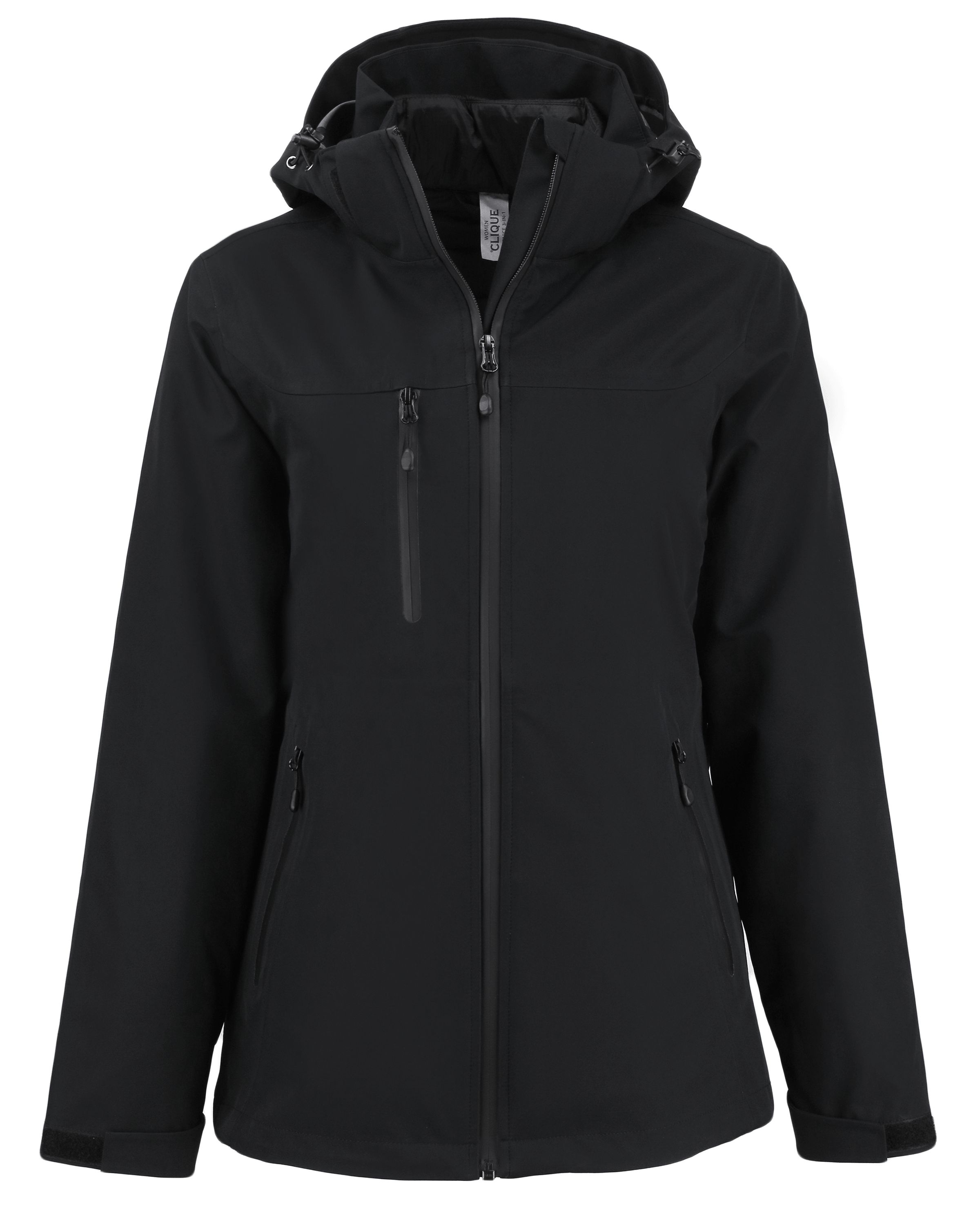 Cornice 3-in-1 Waterproof Parka + Inner Layer Full Zip Womens Jacket System