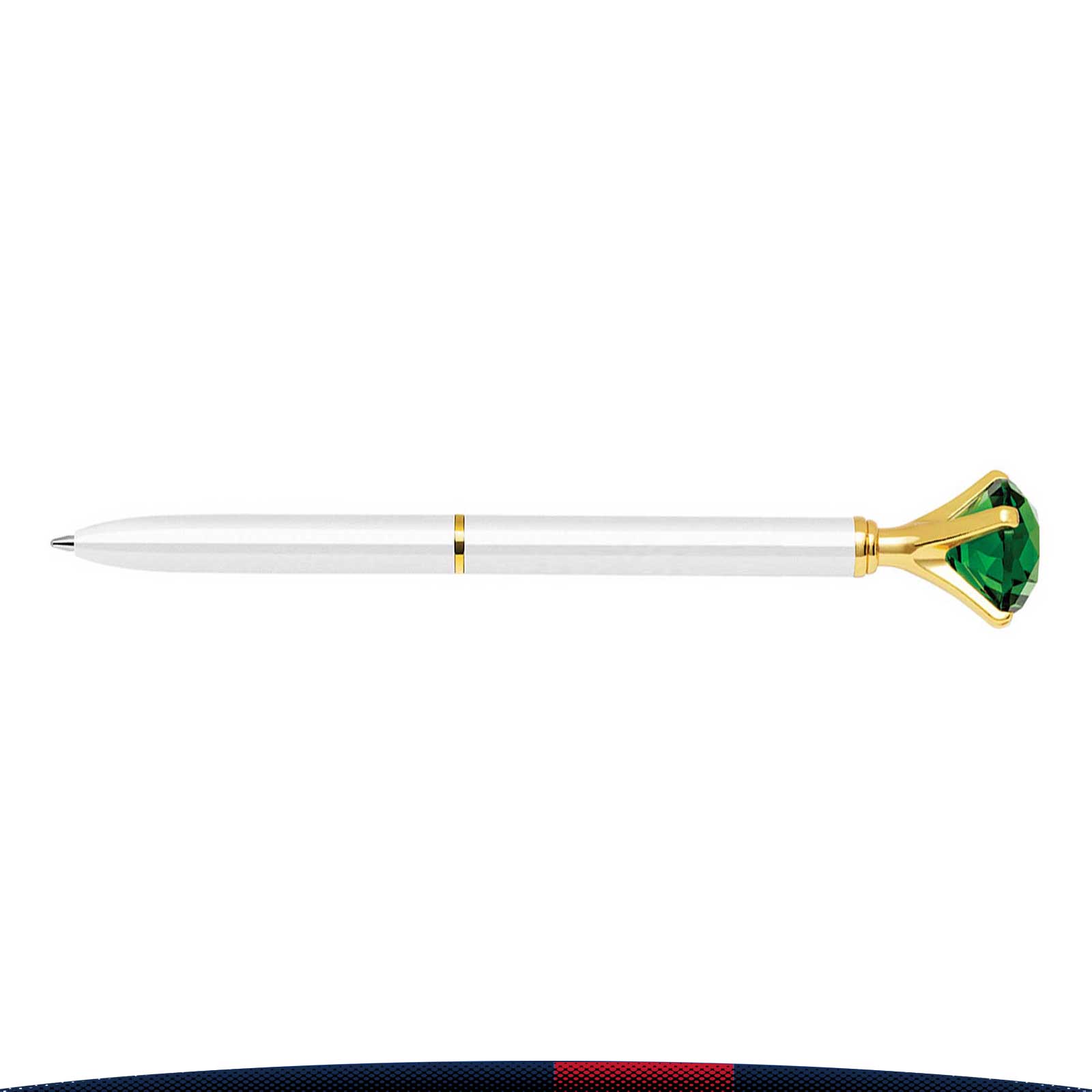 Emerald Crystal Metal Pen 4