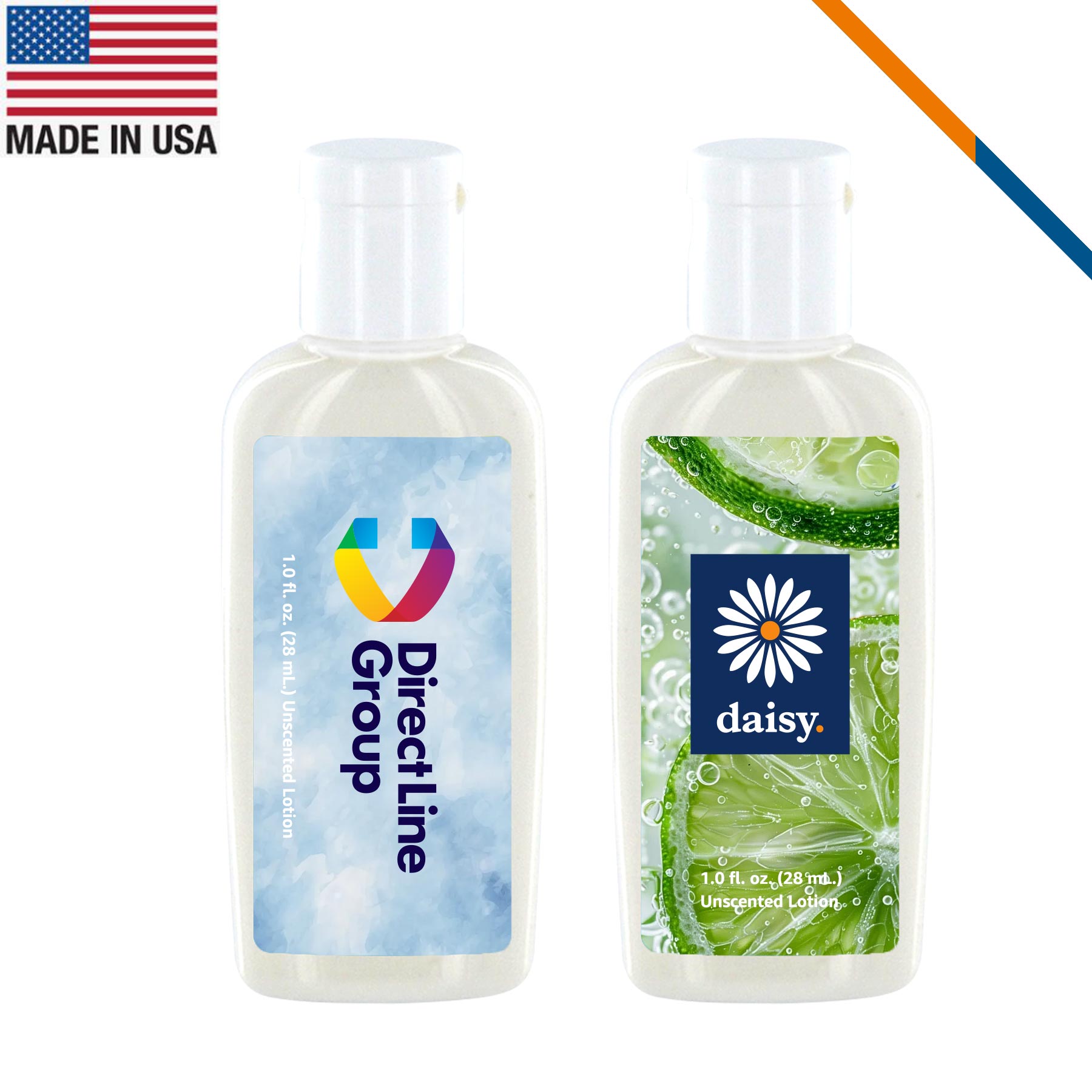 PureVive Clear Oval Bottle Lotion - 1 OZ. 3