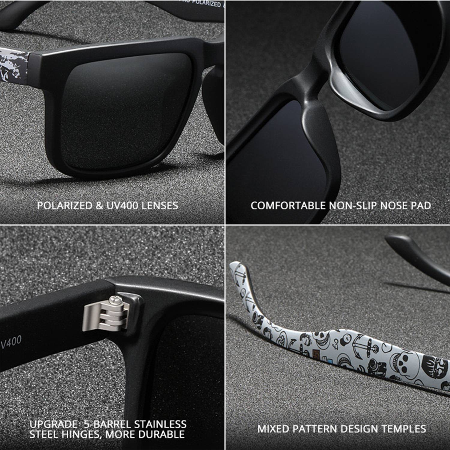 Square Outdoor Polarized Sunglasses 5