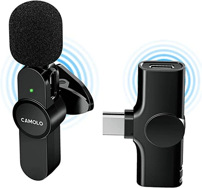 Wireless Lapel Lavalier Microphone 2