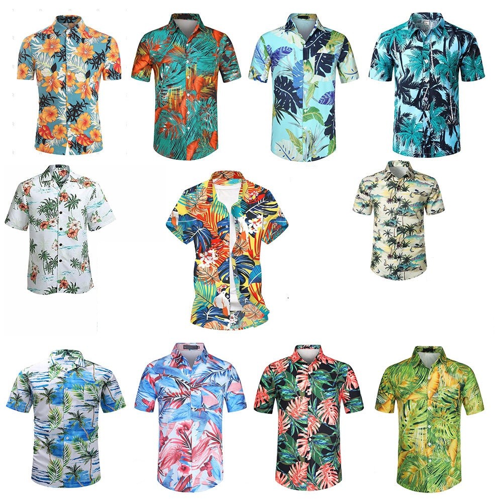 Custom Dye Sublimation Hawaiian Shirt-Stretch Poly 1