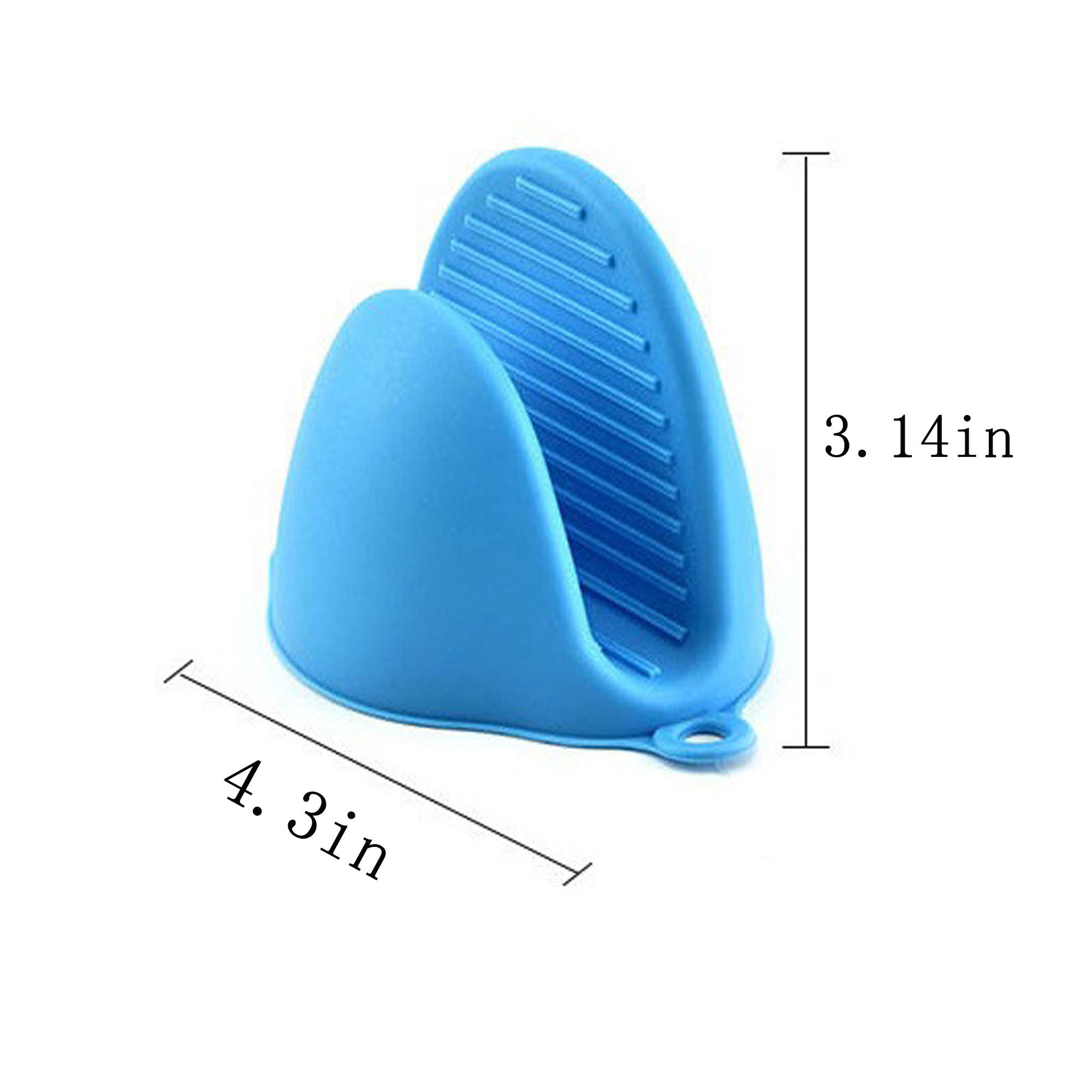 Heat-Resistant Silicone Cooking Pinch Mitts 4