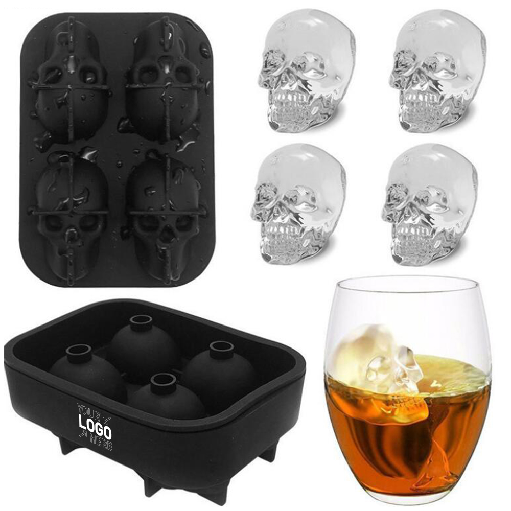 Skull Ice Making Mould