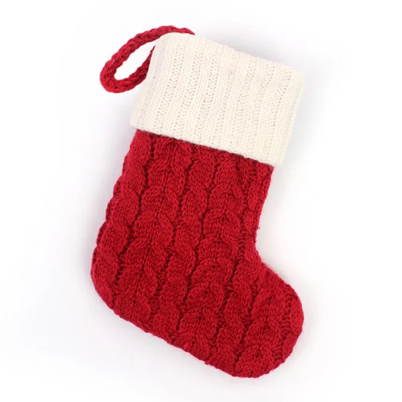 Knitted Christmas Stockings 5