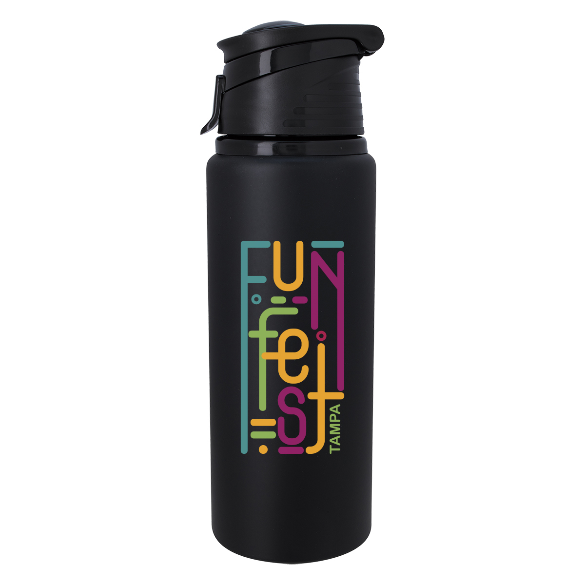 24 Oz. Velvet Touch Aluminum Bottle, custom water bottle with logo imprint 17