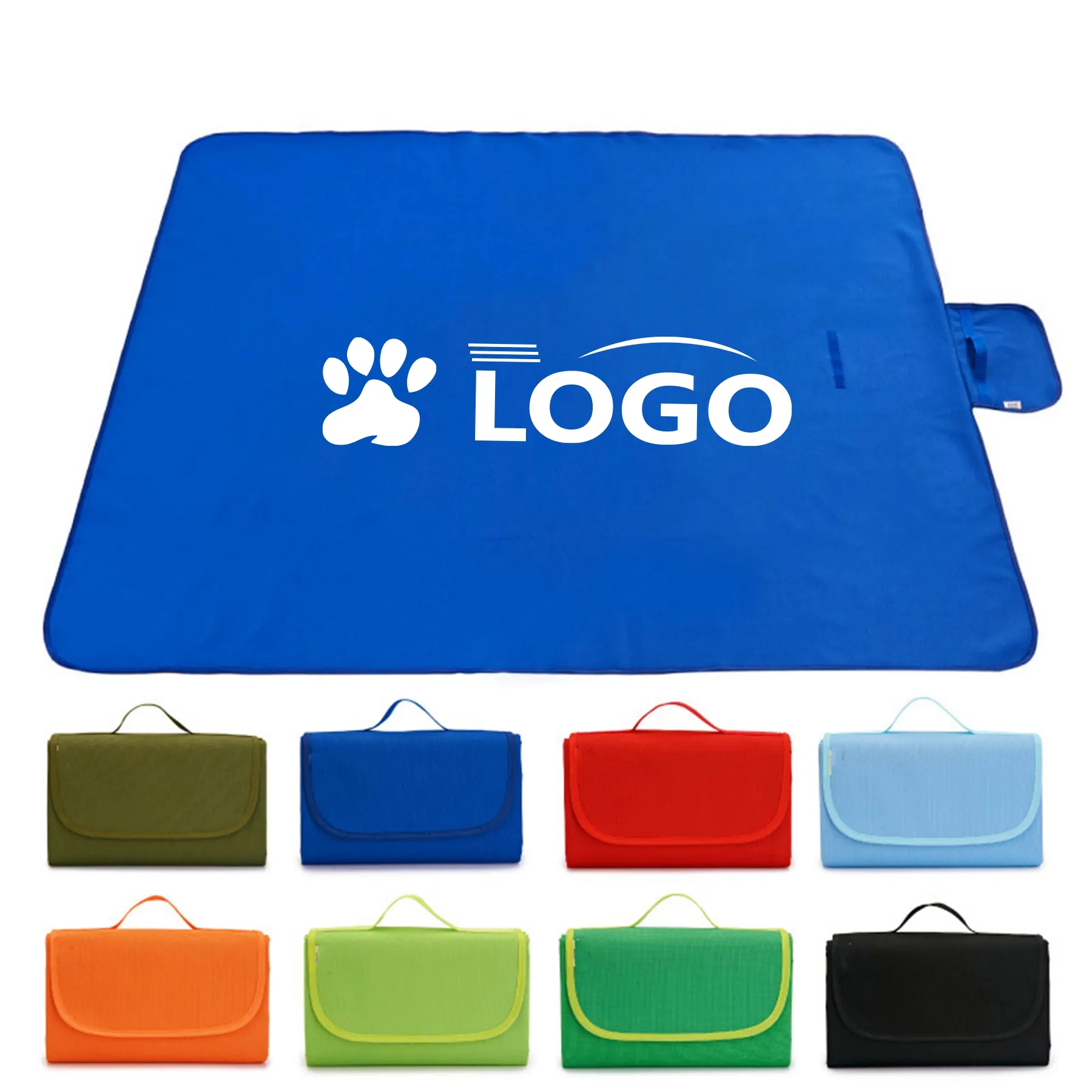 Large Soft Fleece Beach Blanket Mat 2