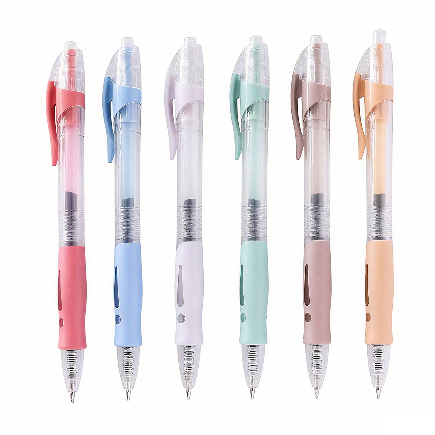 0.5mm Retractable Clear Ballpoint Pen 18