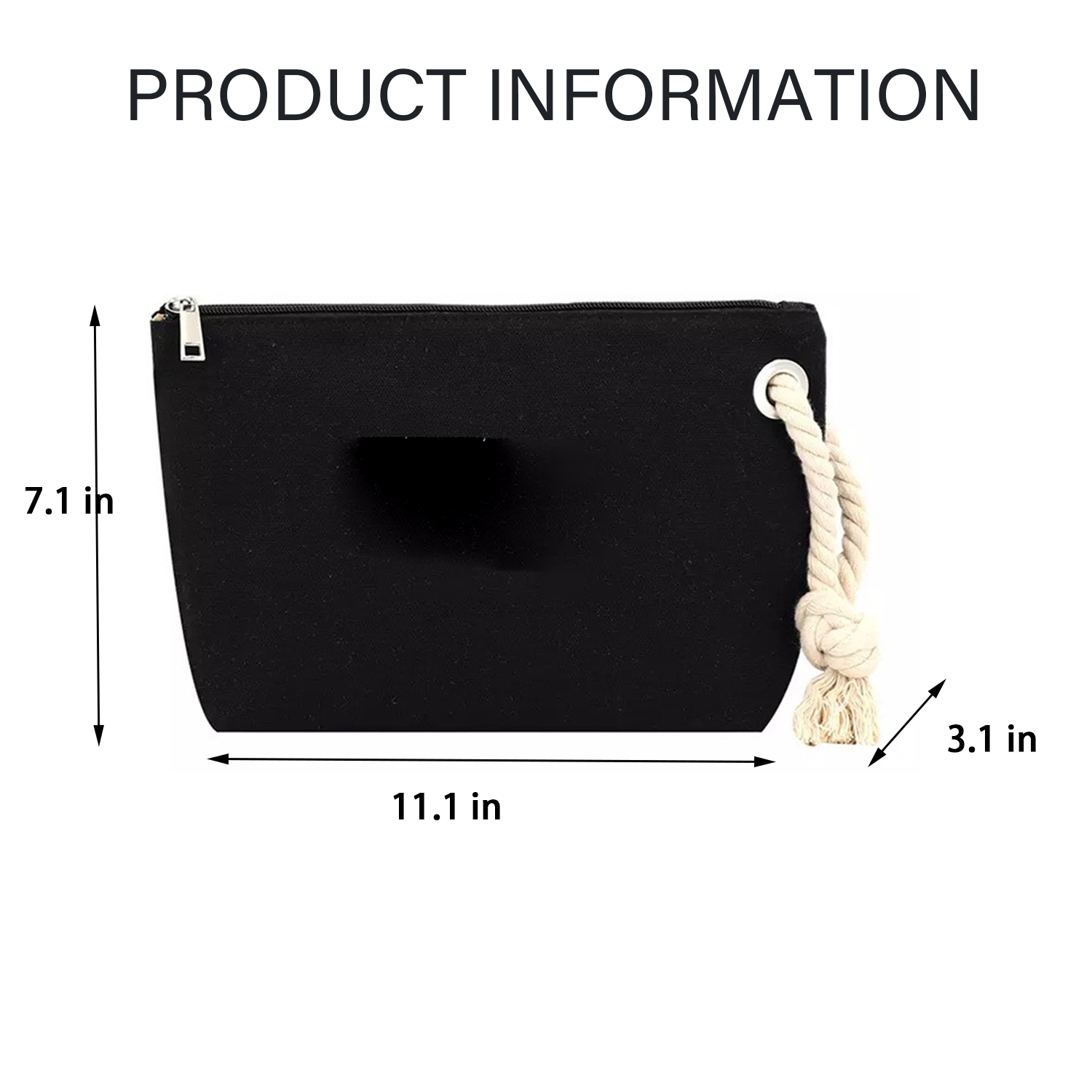 Portable Canvas Cord Hand Bag 2