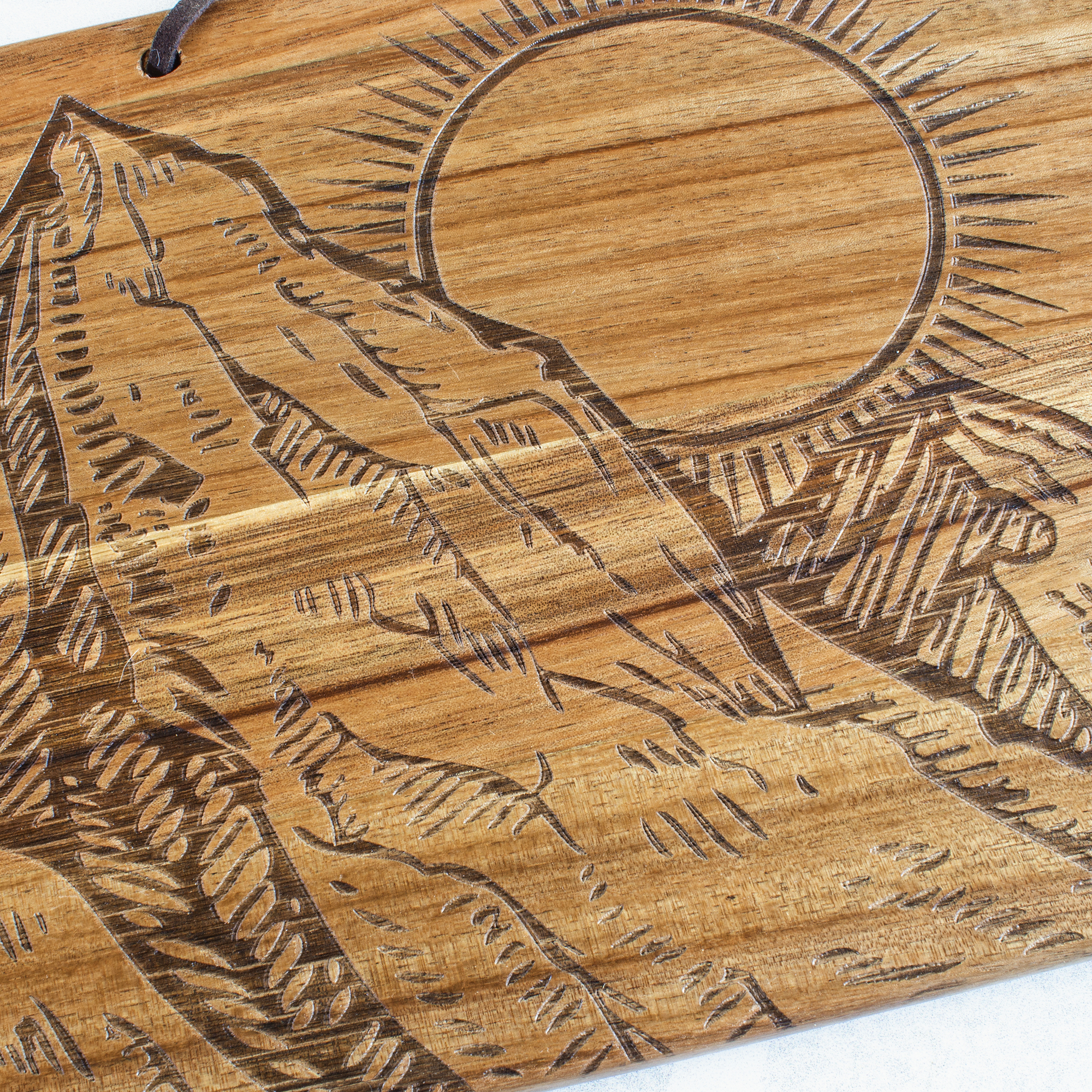 Rock & Branch® Origins Series Montana State Shaped Cutting and Serving Board 3