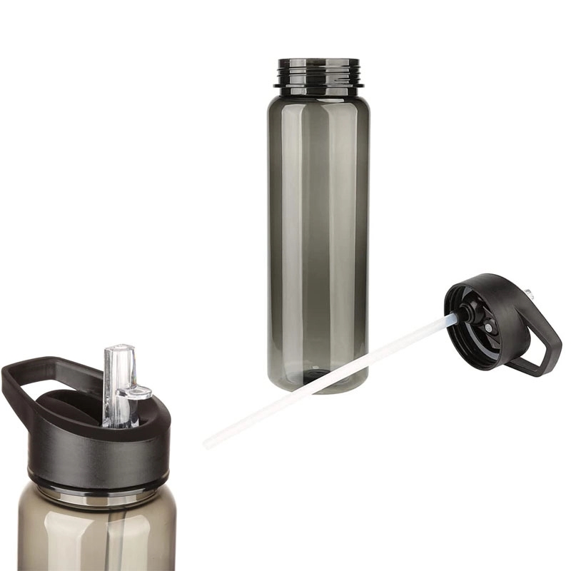 23oz. Plastic Sports Water Bottle With Straw 2