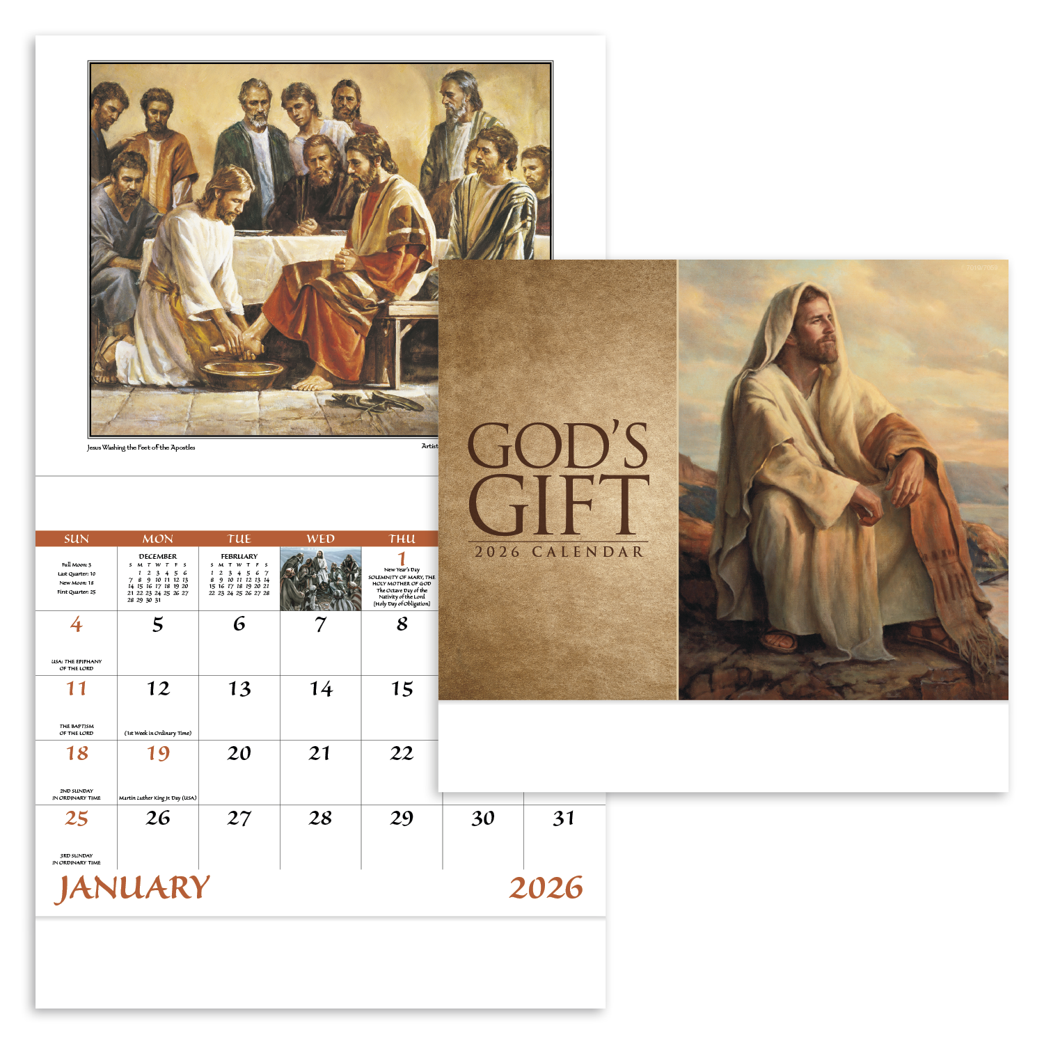 Good Value™ God's Gift - Stapled Calendar 10