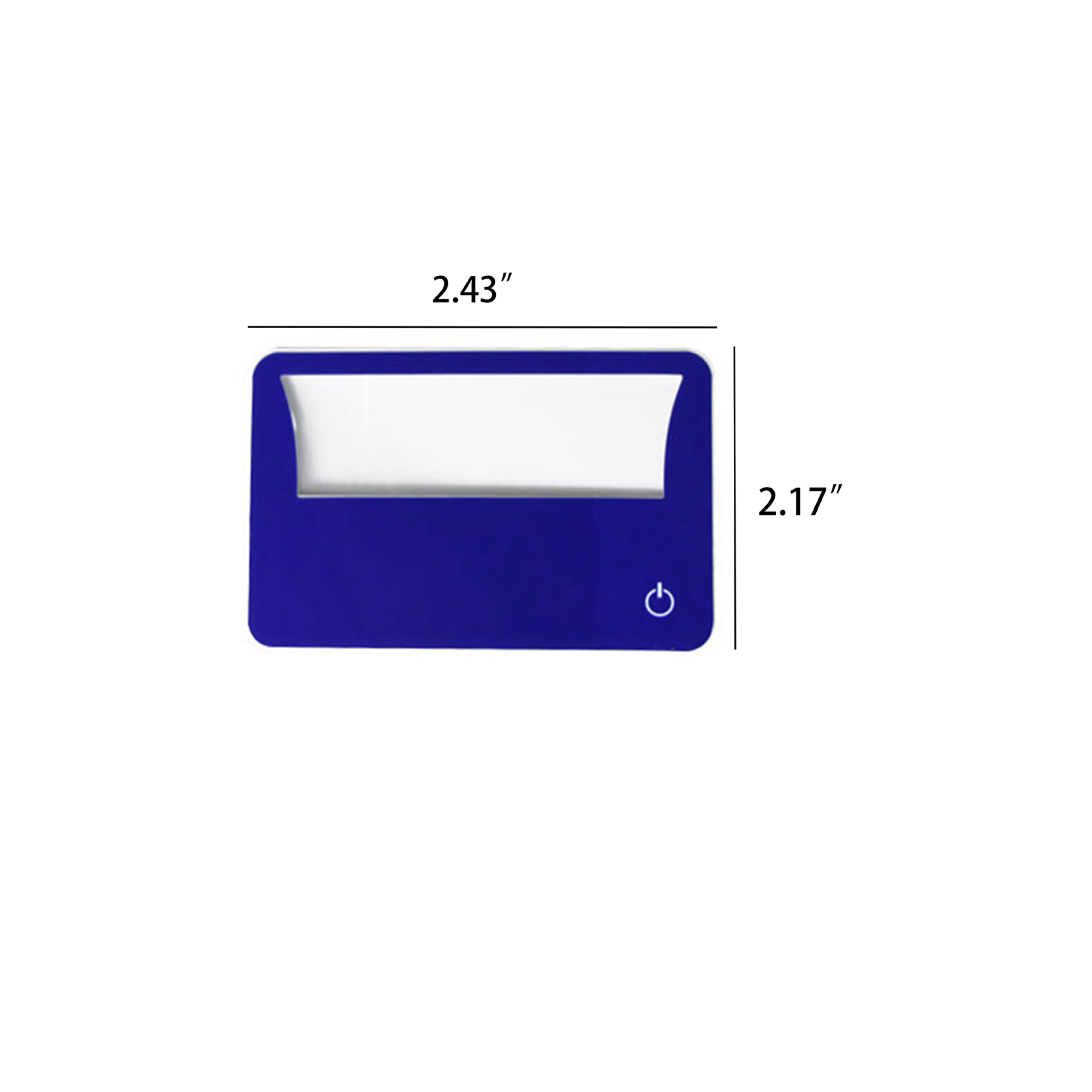 Credit Card Size 3x Lighted Magnifiers 1
